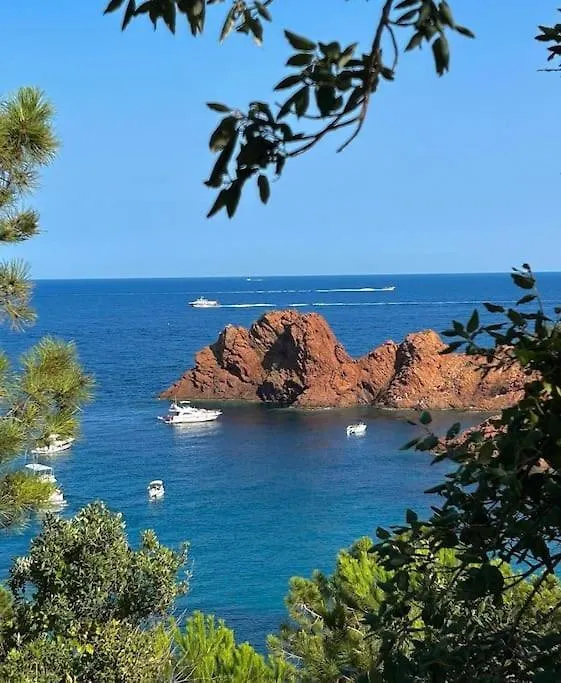 Maison Bord De Mer - Piscine - Théoule-sur-Mer Semesterbostad